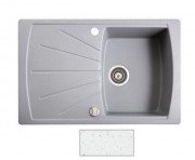 Мийка для кухні Marmorin Fenco 1k 10 78х51 см штучний камінь Magranit білий 320 113 006