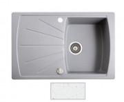 Мийка для кухні Marmorin Fenco 1k 10 78х51 см штучний камінь Magranit білий 320 113 006