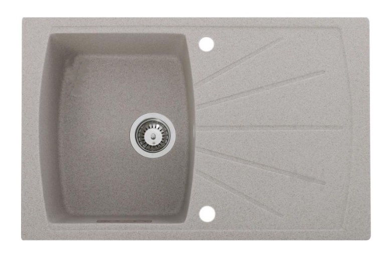 Мийка для кухні Marmorin Fenco 1k 10 78х51 см штучний камінь Magranit пісочний 320 113 007