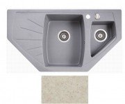 Мойка для кухни Marmorin Fenco trapez 93х51 см искусственный камень Magranit песочный 320 613 007