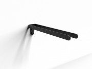 Тримач для рушників Ibb Bend подвійний метал чорний матовий BB04NEO