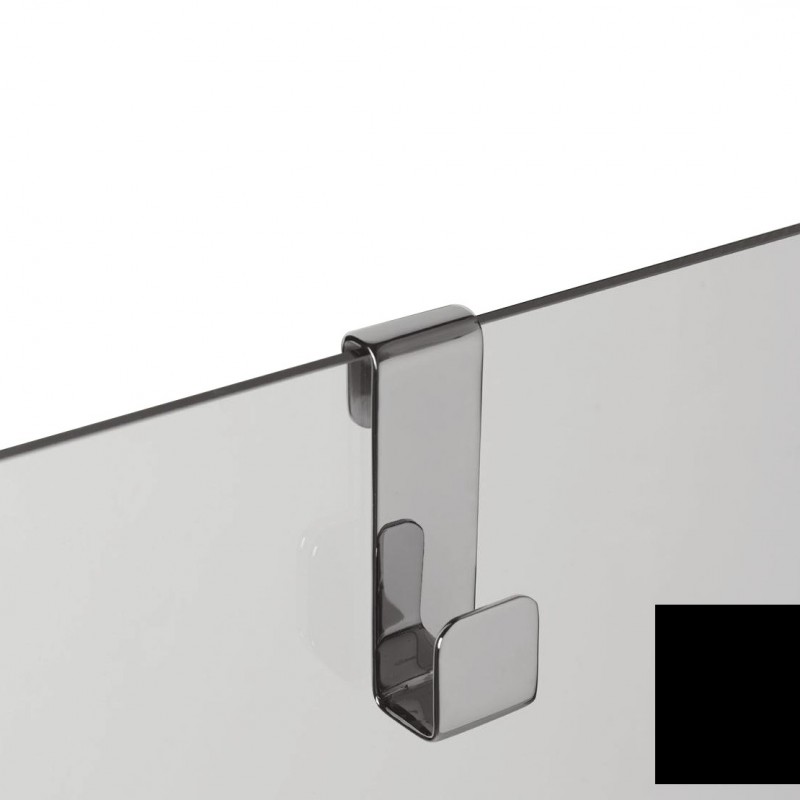 Крючок для ванной 3SC Appy&Griglie одинарный латунь черный матовый APPY1NO