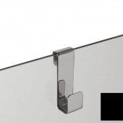 Крючок для ванной 3SC Appy&Griglie одинарный латунь черный матовый APPY1NO