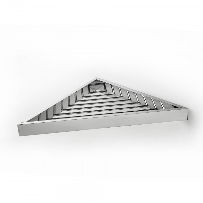 Полка для ванной 3SC SK 2.0 настенная угловая латунь хром SK2ASL