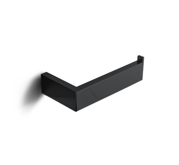 Тримач для туалетного паперу 3SC SK 2.0 відкритий правобічний латунь чорний матовий SK06DXNO