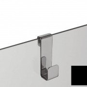 Крючок для ванной 3SC Appy&Griglie одинарный латунь черный матовый APPY1NO