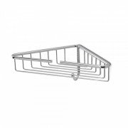  	 	Кошик-мильниця для ванної 3SC Appy&Griglie кутова з гачком латунь хром LI2ASL