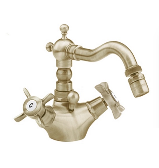 Змішувач для біде Eurorama Orientes двухвентильний латунь бронза 454BORGB B