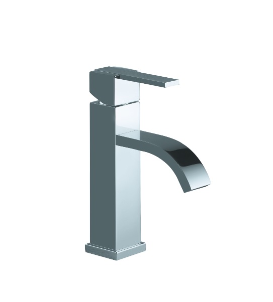 Смеситель для раковины Eurorama Sound Fin с донным клапаном хром R126310QC