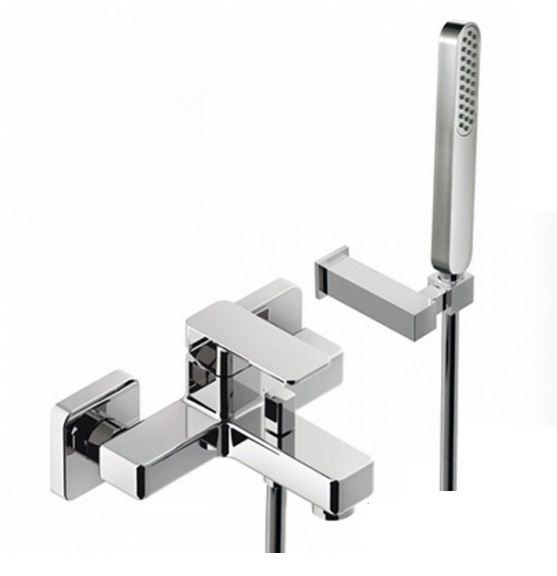 Смеситель для ванной Eurorama Tono с душевым гарнитуром хром 144210C
