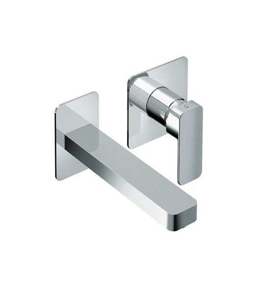 Смеситель для раковины Eurorama Tono настенный однорычажный хром 144904C