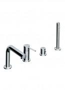 Смеситель на борт ванны Eurorama Net с ручным душем хром 145250C