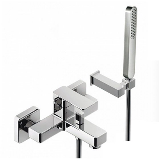 Змішувач для ванни Eurorama Tono з душовим гарнітуром хром 144210C