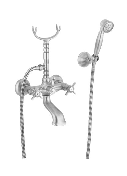 Смеситель для ванной Eurorama Orientes с душевым гарнитуром хром 402ORC