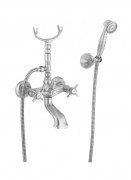 Змішувач для ванни Eurorama Orientes з душовим гарнітуром хром 402ORC