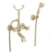 Змішувач для ванни Eurorama Orientes з душовим гарнітуром бронза 402ORB