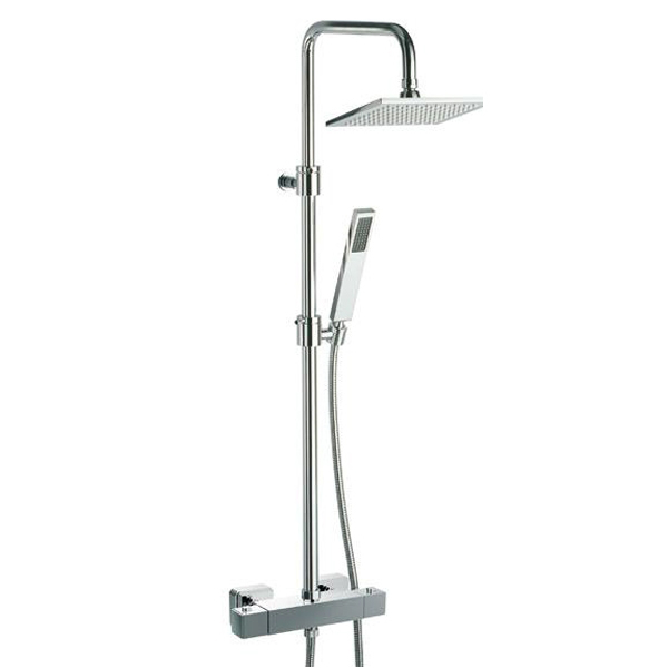 Душевая стойка для душа Eurorama Wellness с термостатом хром 612070Q