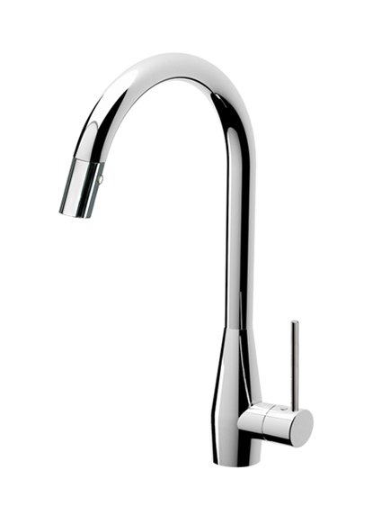 Змішувач для кухні Eurorama Konus з вивіжной лійкою хром 700600C