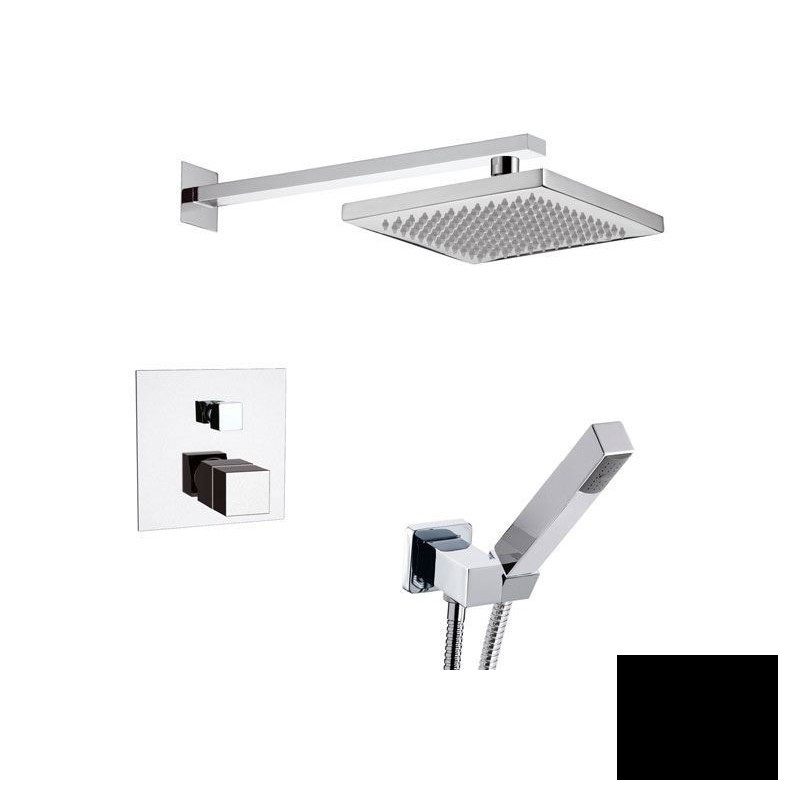 Душова система прихованого монтажу Daniel Oxy чорний матовий OXT23615Z15