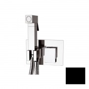 Гигиенический душ со смесителем скрытого монтажа Daniel Skyline черный матовый SK64215