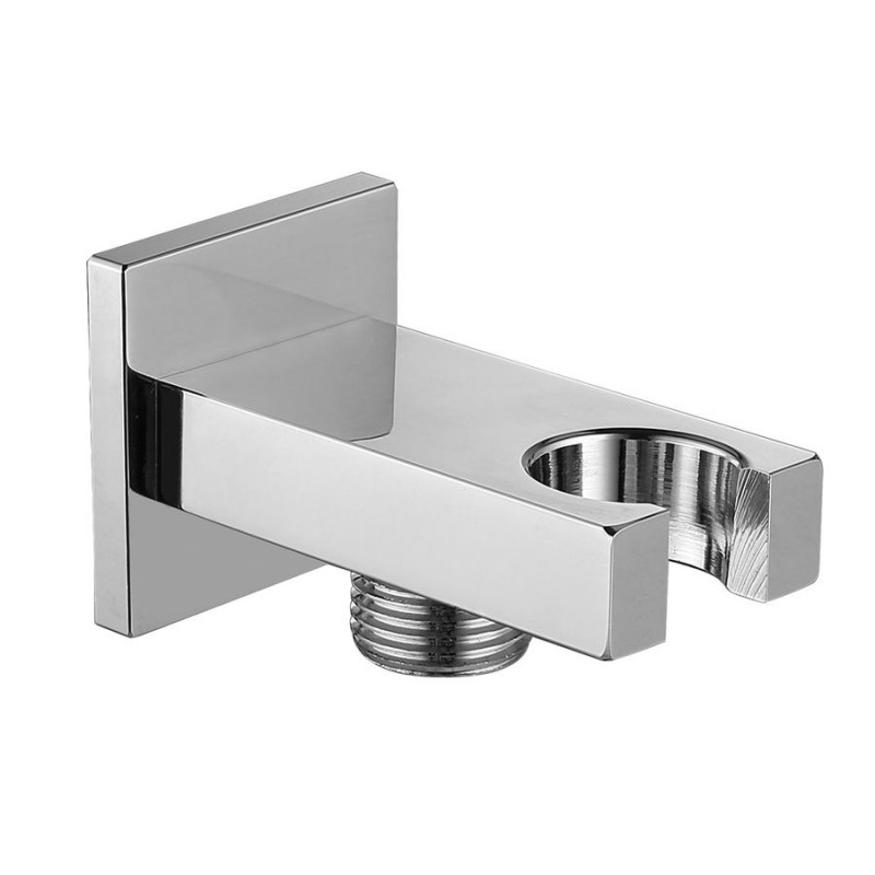 Шланговое під'єднання Eurorama Wellness з власником ручного душа хром R50712C