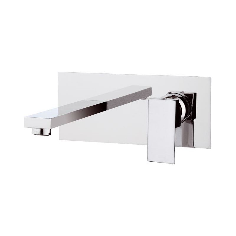 Смеситель для раковины Daniel Skyline настенный однорычажный хром SK632CR