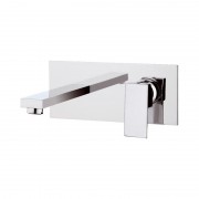 Змішувач для раковини Daniel Skyline настінний одноважільний хром SK632CR