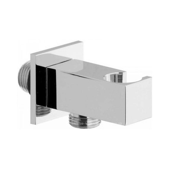 Шланговое подсоединение Eurorama Wellness с держателем ручного душа хром R50710C