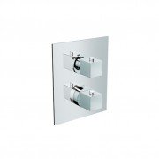 Термостат для душа Eurorama Wellness скрытого монтажа хром PE750033QC