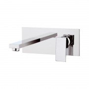 Змішувач для раковини Daniel Skyline настінний одноважільний хром SK632CR