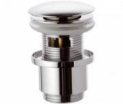 Донный клапан для раковин с переливом Daniel хром A735CCR