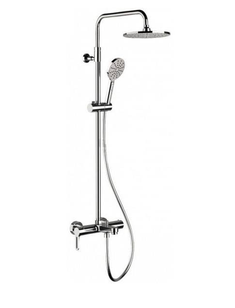Душевая стойка для ванной Daniel Doccia с термостатом хром SR636DA3MPEC20