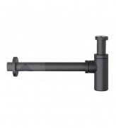 Сифон для раковины Daniel металл черный матовый A75015