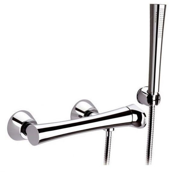 Змішувач для душа Daniel Diva з душовим гарнітуром хром DV6112MCR