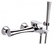 Змішувач для ванни Daniel Diva з душовим гарнітуром хром DV6102MCR