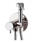 Гигиенический душ со смесителем скрытого монтажа Daniel Suvi хром S20645SCR