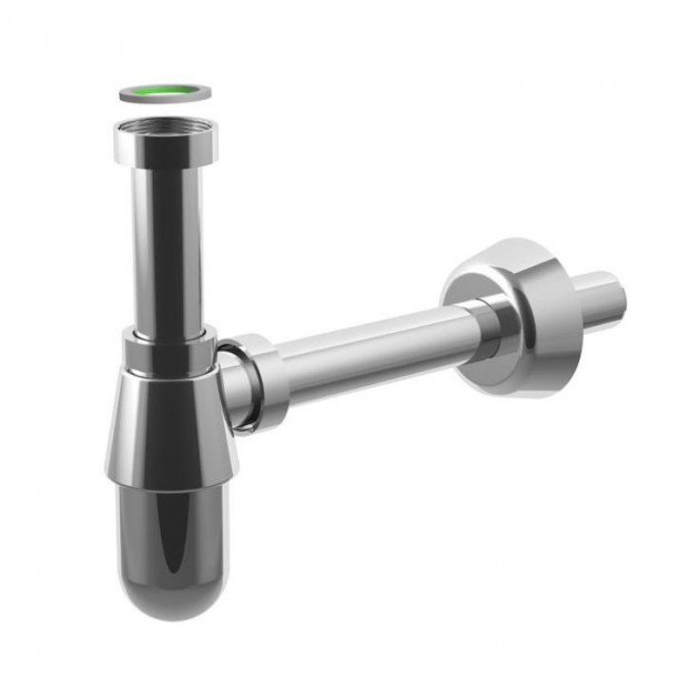 Сифон для раковины Daniel металл хром A765CR114