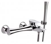 Смеситель для ванной Daniel Diva с душевым гарнитуром хром DV6102MCR