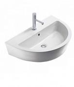 Раковина для ванной Catalano Zero Kono 75х48 см керамика белый 75KO