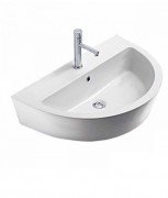 Раковина для ванної Catalano Zero Kono 75х48 см кераміка білий 75KO