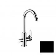 Змішувач для кухні Daniel з виходом для питної води чорний матовий OM679DW15