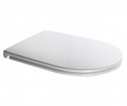 Сидіння з кришкою для унітазу Axa DP slim soft-close білий глянцевий AF8401