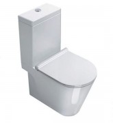Унитаз-компакт Catalano Zero с бачком и крышкой керамика белый 1MZERO1