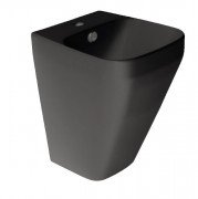 Раковина для ванной Simas Baden Baden 40х45 см фаянс черный матовый BB13F87