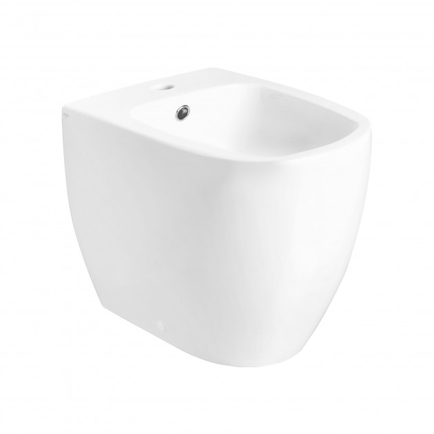 Биде напольное Axa Glomp 36,5х51 см керамика белый глянцевый 0202201