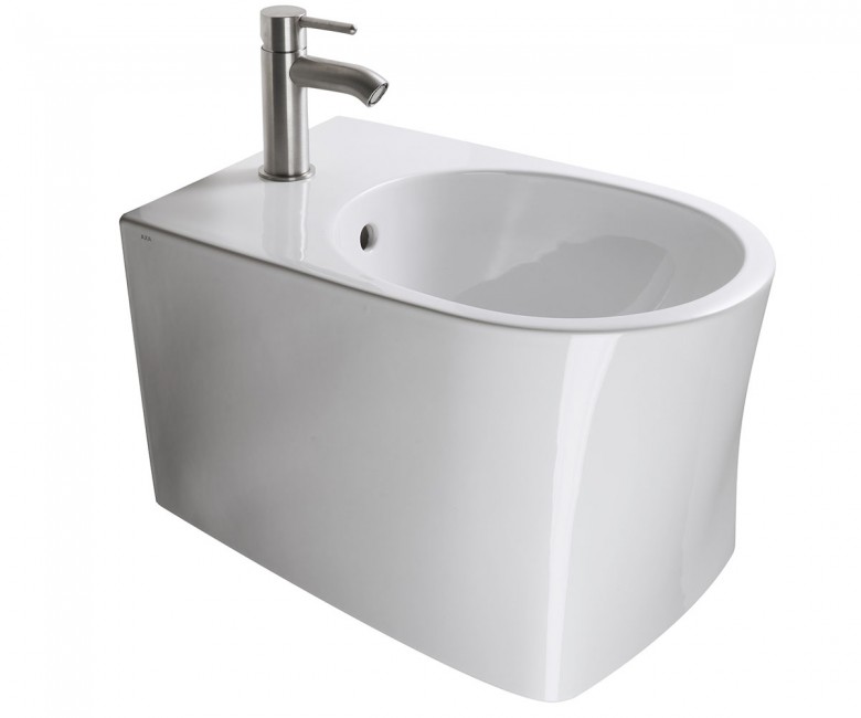 Біде підвісне Axa DP 36х50,5 см кераміка білий глянцевий 8402001