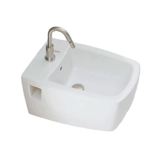 Биде подвесное Axa X-Tre 36х54 см керамика белый глянцевый 2902001