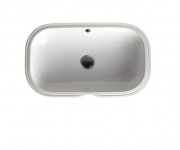 Раковина для ванної Axa Ciotola 66х39,5 см кераміка білий глянцевий  1509401
