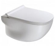 Унитаз подвесной Axa Wild безободковый 34х52 см керамика белый глянцевый 3006001