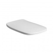 Сиденье с крышкой для унитаза Axa White Jam soft-close белый глянцевый AF3301